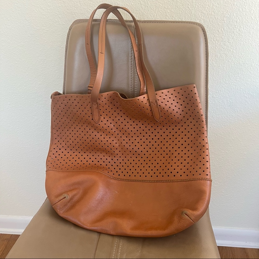 J. Crew Leather Tote